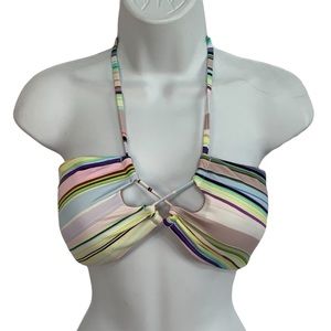 Bar III Reversible Bikini Swim Top NWT